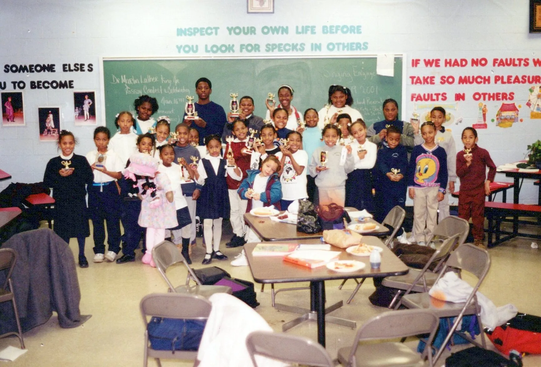 Program archive page with participants