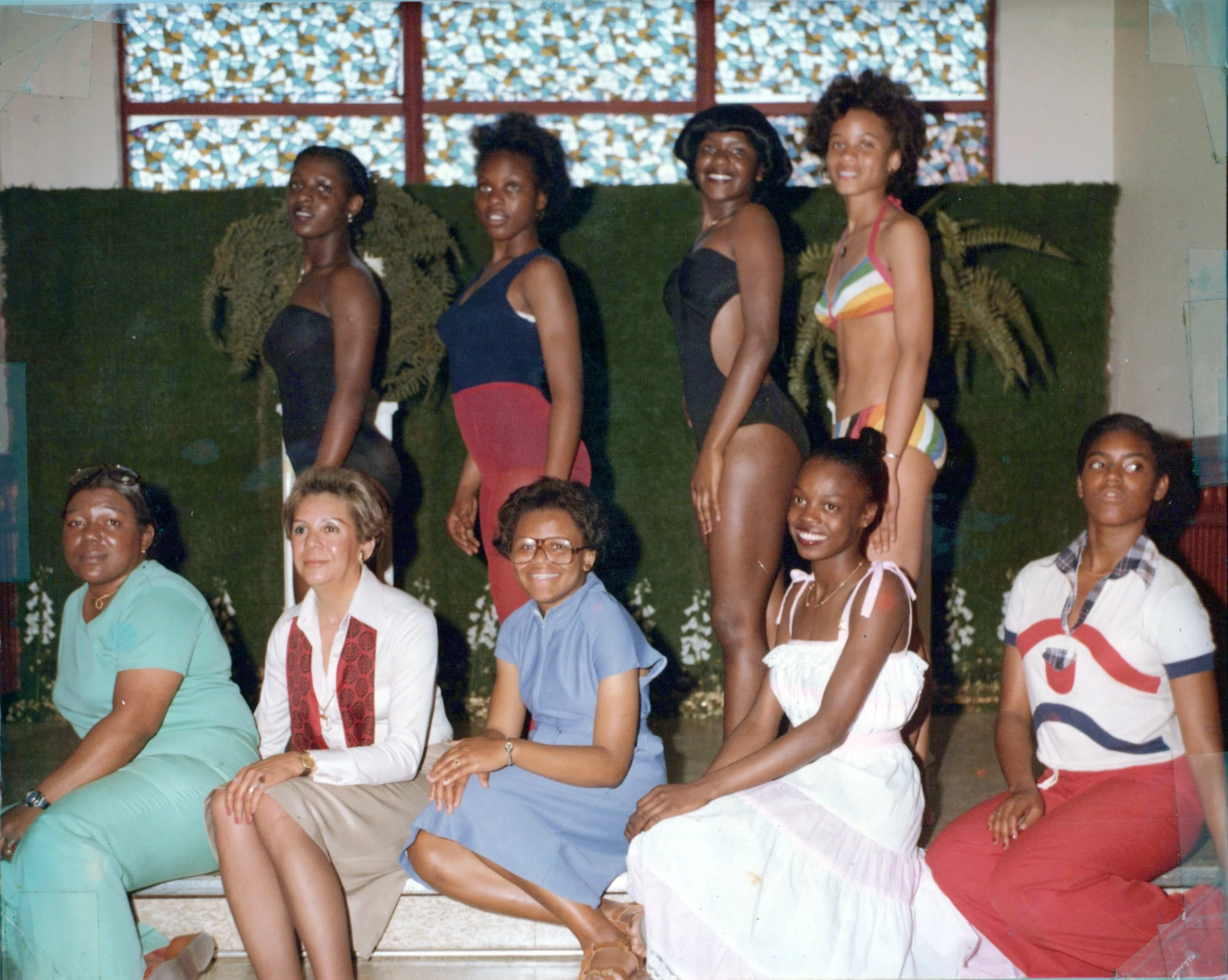 Pageant booklet featuring youth participants